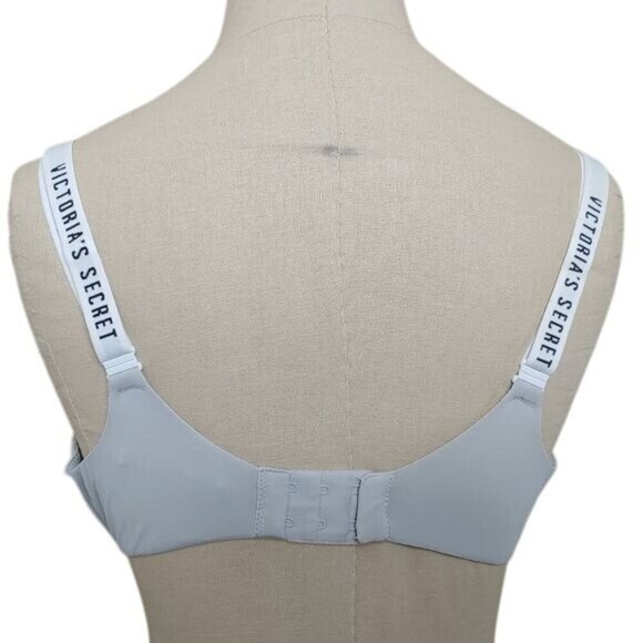 Victoria's Secret Gray Wireless T-Shirt Bra - Picture 2 of 3